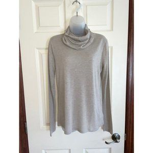 New Express Ladies Mock Turtleneck With Built in Face Mask Size Large